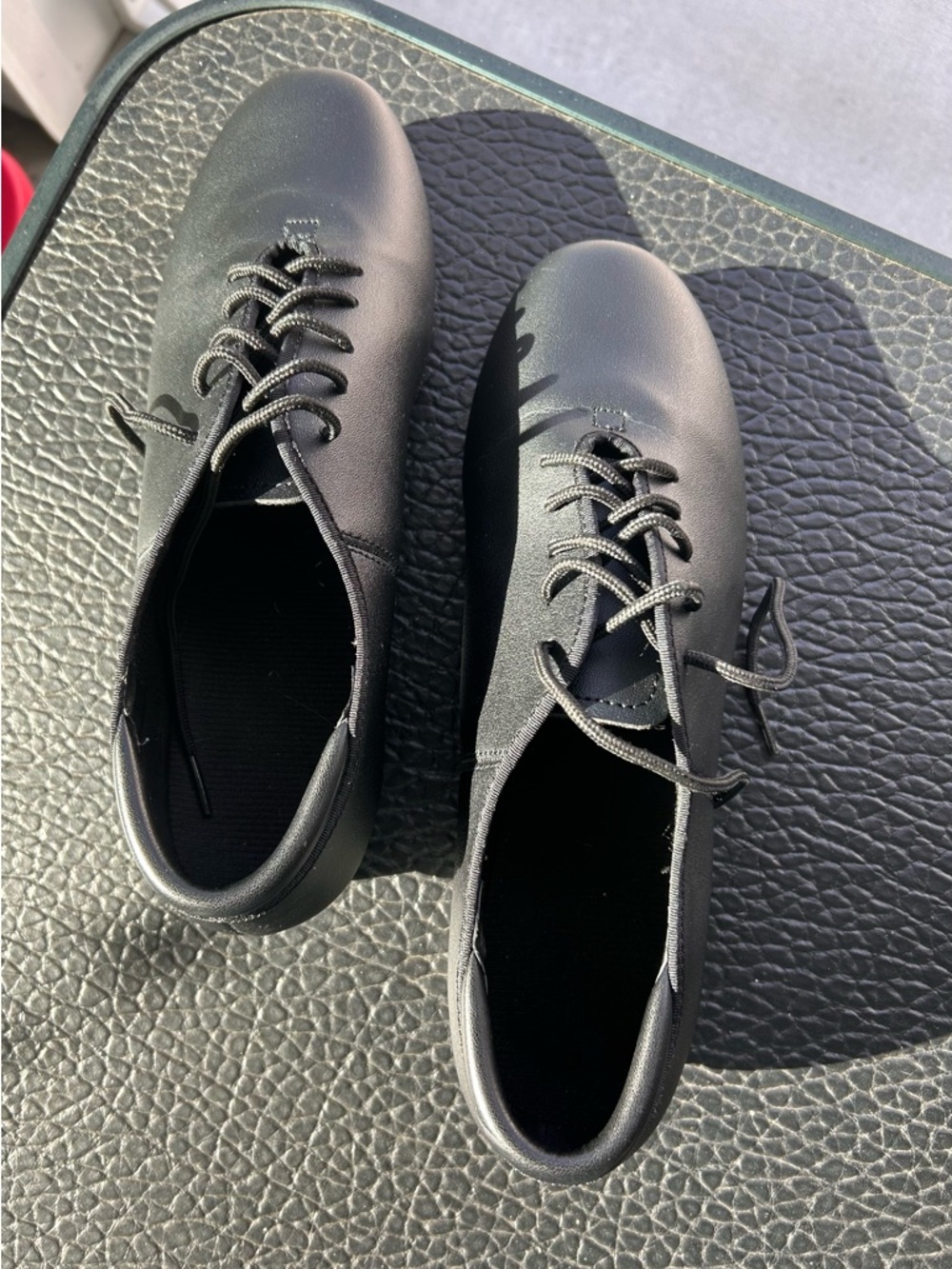 Women’s  Black Lace-Up Tap Shoes